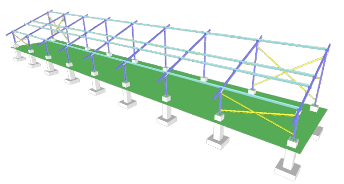 support panneau solaire
